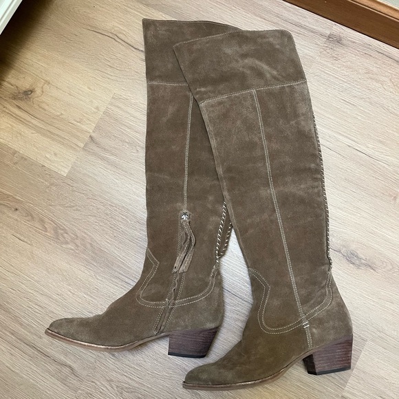 Dolce Vita Silas Suede Over the Knee Boots - Picture 5 of 6